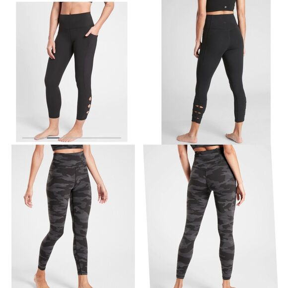 Athleta Elation 7/8 Leggings BUNDLE in a Size Medium - Picture 1 of 11